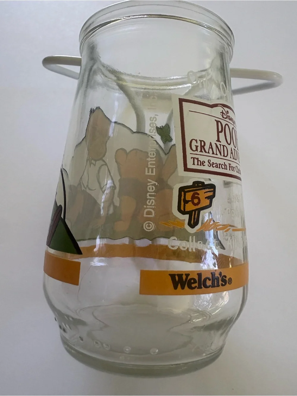 Welch’s clear glass